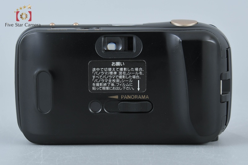 【完動品・美品】Y-281 OLYMPUS μ【mju:】PANORAMA Olympus μ Mju Panorama Black 35mm Point & Shoot Film Camera