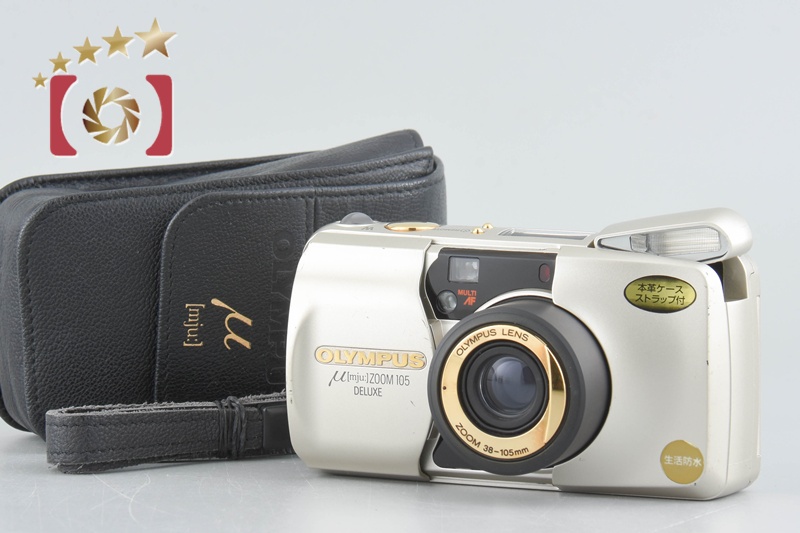 Olympus μ ZOOM 105 DELUXE Olympus μ[mju:] ZOOM 105 DELUXE 35mm Point & Shoot Film