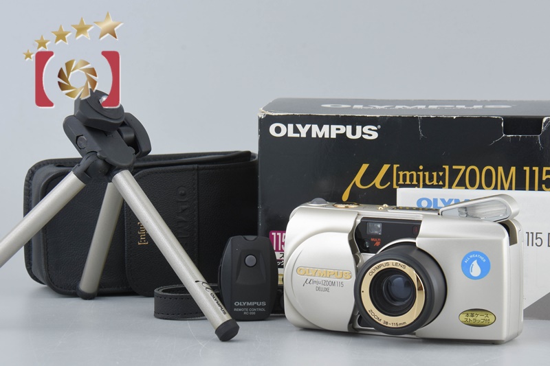 Olympus μ[mju:] ZOOM 115 DELUXE 35mm Point & Shoot Film