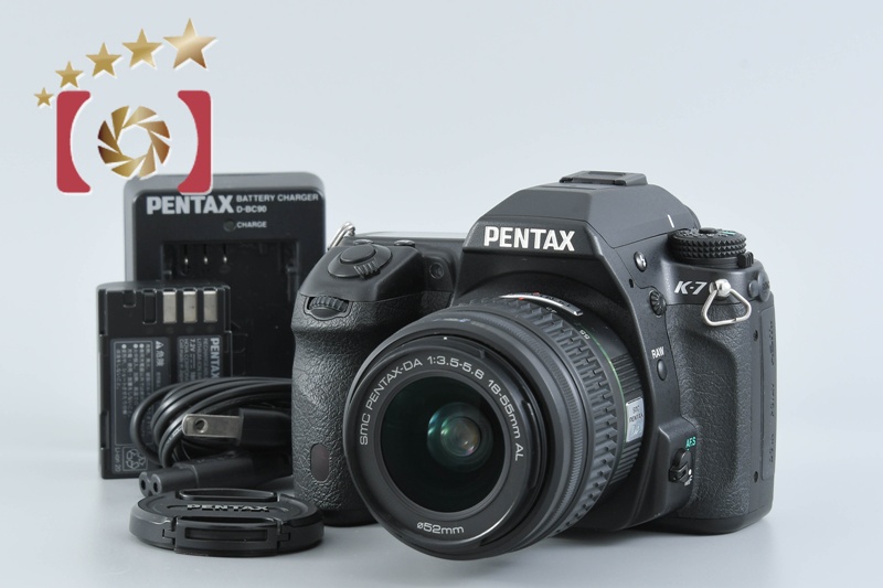 PENTAX K-7 Limited Silver smc DA 18-55㎜ Pentax K-7 14.6 MP DSLR Camera + SMC DA 18-55mm f/3.5-5.6 AL | eBay UK