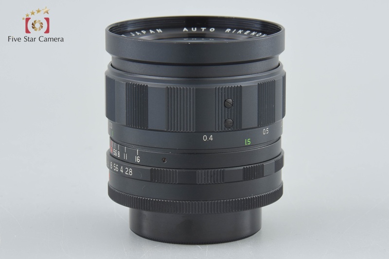 レア　RICOH AUTO RIKENON 28mm f2.8 m42マウント リコー Auto RIKENON 28mm F2.8 （M42マウント） : オールド
