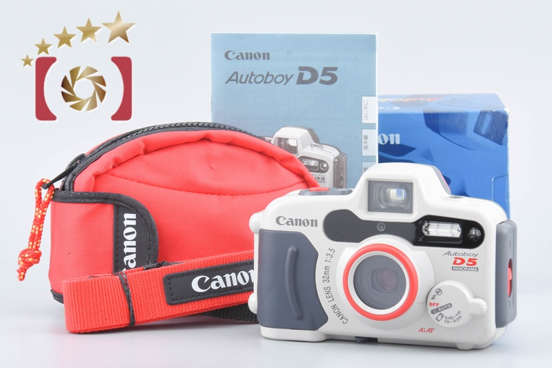 得価，低価 1円 Canon Autoboy D5 コンパクトフィルムカメラ 箱付き