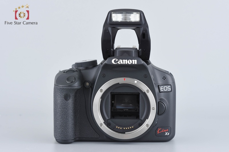 【S2302】 Canon EOS KISS X3 EF-S 18-55 Canon EOS Kiss X3 / Rebel T1i / 500D 15.1 MP DSLR EF-S 18-55