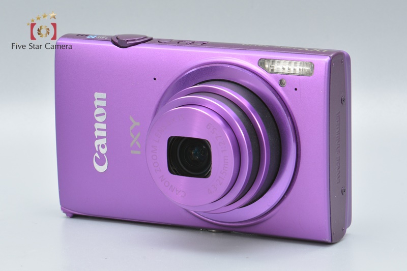 3835 Canon IXY 430F パープル デジカメ Amazon | Canon デジタルカメラ IXY 430F パープル 1600万画素
