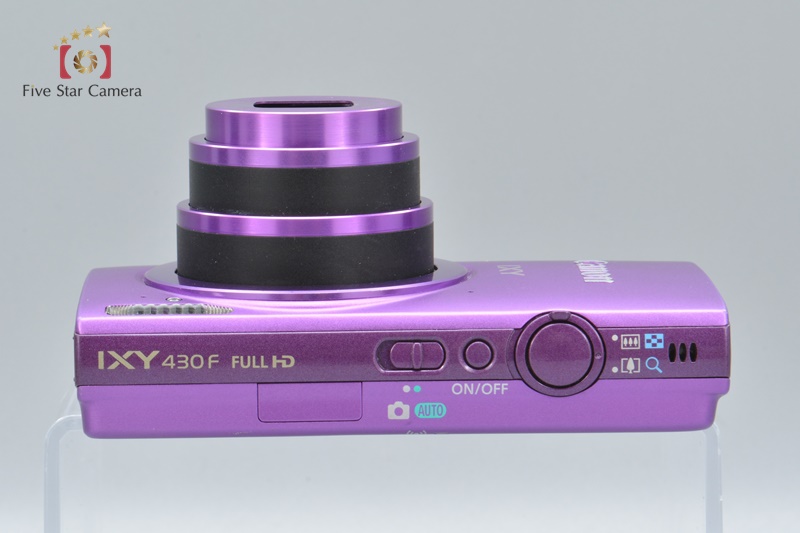 Canon IXY 430F16.1MP Full HD デジタルカメラ　可動品 Amazon | Canon デジタルカメラ IXY 430F パープル 1600万画素
