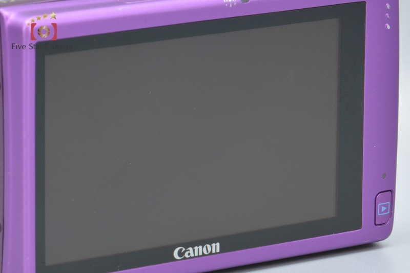 ⭐︎Canon IXY 430F パープル⭐︎ Canon IXY 430F 430 F 16.1 MP Compact Digital Camera Silver