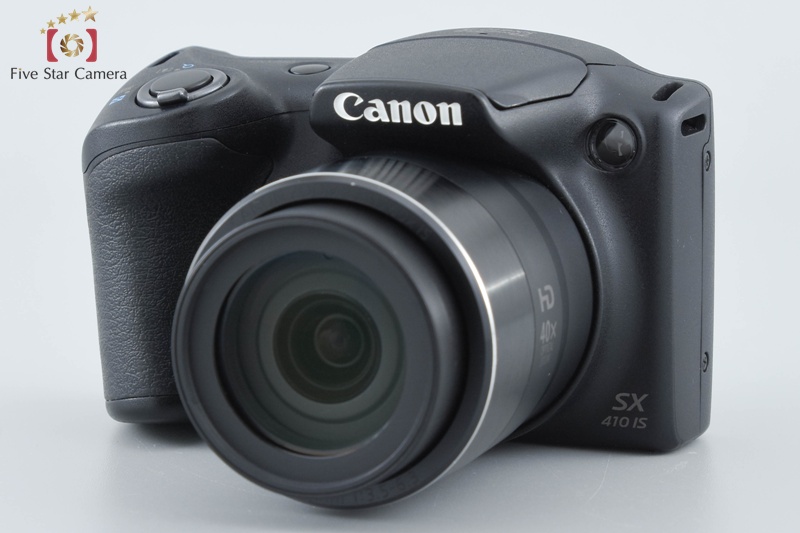 Canon PowerShot SX410 IS Black 20.0 MP Digital Camera [Near Mint