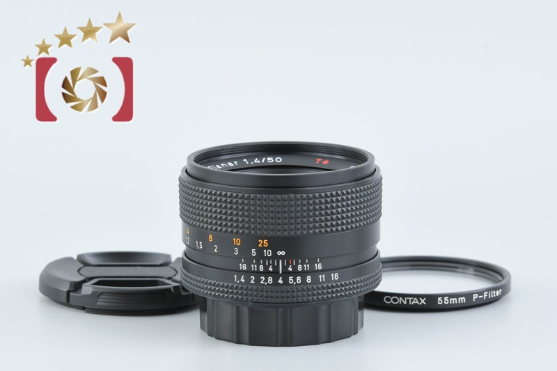 CONTAX Carl Zeiss Planar 50mm F1.4 AEJ 最 安値