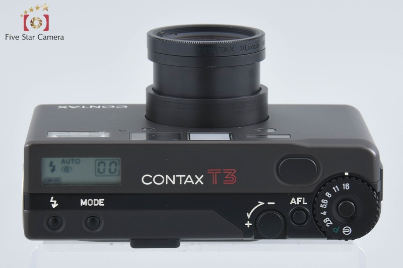 CONTAX T3 Titanium Black Single Teeth 35mm Point & Shoot