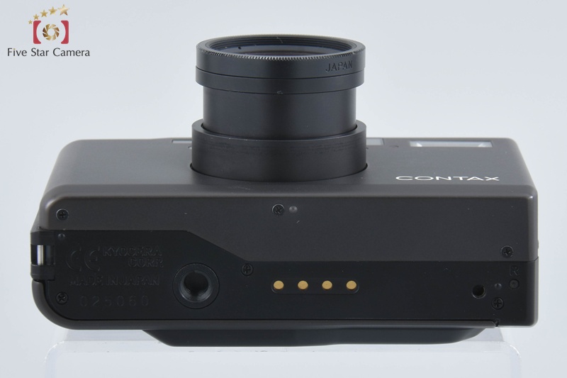 【最終値下げ】CONTAX T3 Titanium CONTAX T3 Titanium Black Single Teeth 35mm Point & Shoot