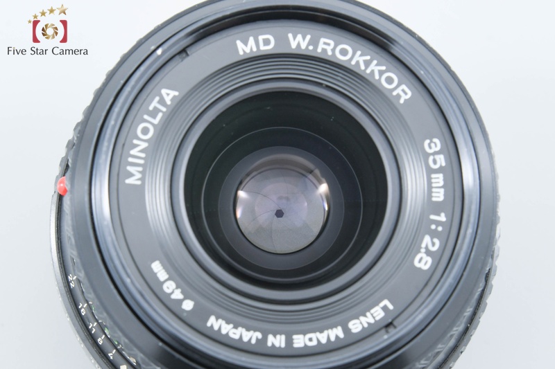 Minolta MD W.ROKKOR 35mm f/2.8 | eBay