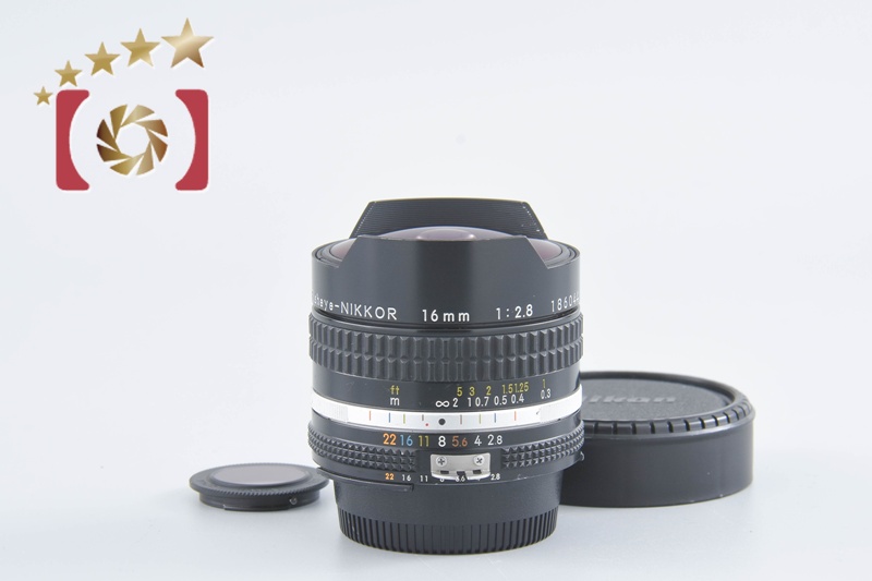 Nikon Ai-S Fisheye NIKKOR 16mm F2.8＃3432 Nikon Ai-S Fisheye-NIKKOR 16mm f/2.8 [Excellent] | eBay