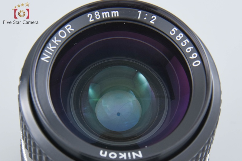 Nikon Ai-S NIKKOR 28mm f/2 [Very Good] | eBay