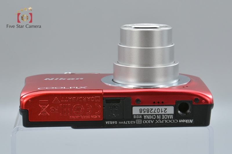 ニコン nikon coolpix a100 レッド Amazon | Nikon デジタルカメラ COOLPIX A100 光学5倍 2005万画素