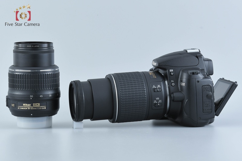 ⭐️実用美品⭐️Nikon D5000 18-55mm VR★ショット数5318 Amazon.com : Nikon D5000 DSLR Camera with 18-55mm f/3.5-5.6G VR