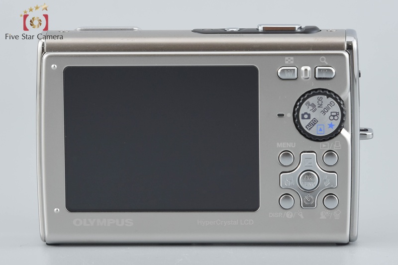 Olympus μ1030SW Metal Black 10.1 MP Digital Camera w/ Box