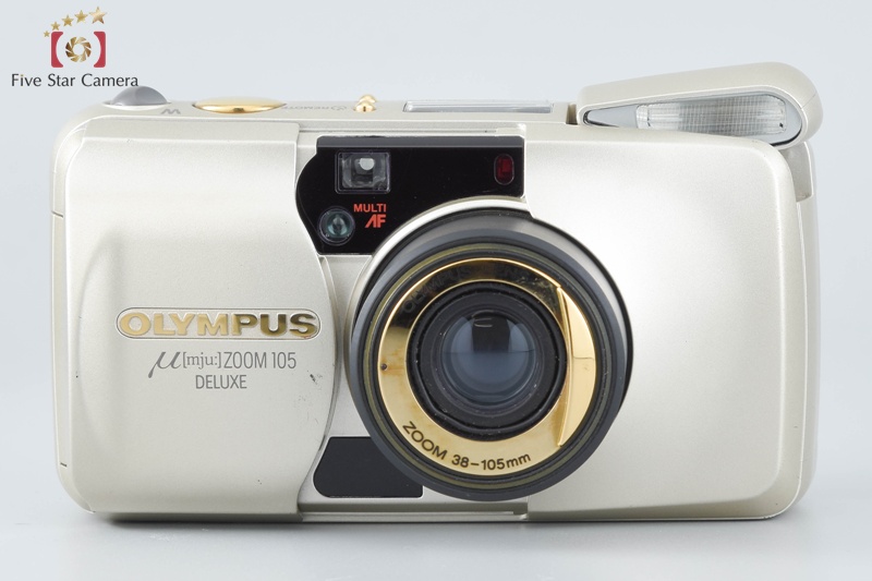 Olympus μ[mju:] ZOOM 105 DELUXE 35mm Point & Shoot Film