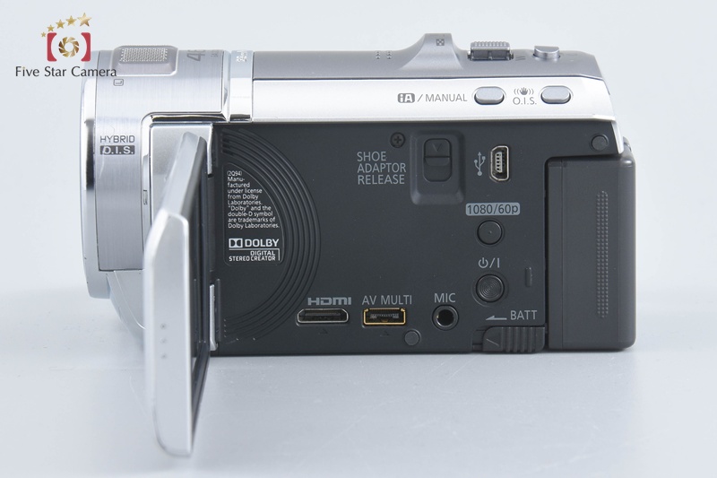 Panasonic HC-V700M シルバー Amazon.co.jp: パナソニック デジタルハイビジョンビデオカメラ