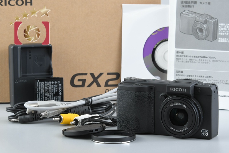 yesterday　RICOH GX200 Ricoh GX200 12.1 MP 3x 24-72mm Zoom VF-1 Vintage Compact