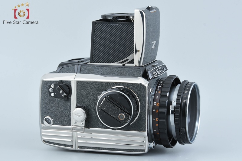 Zenza Bronica S2 Later Model Silver + Nikon NIKKOR-P 75mm f