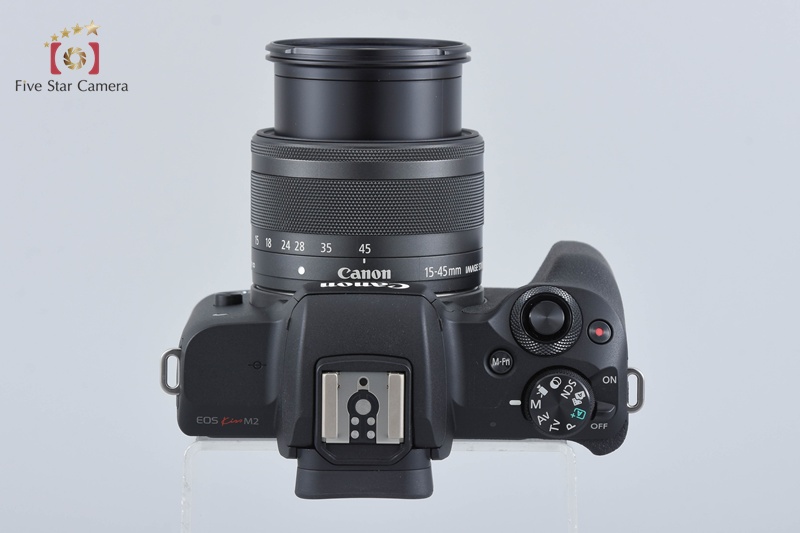 Canon】　#Canon #EOS Kiss M2 Canon EOS Kiss M2 Black 24.1 MP EF-M 15-45 IS STM Lens