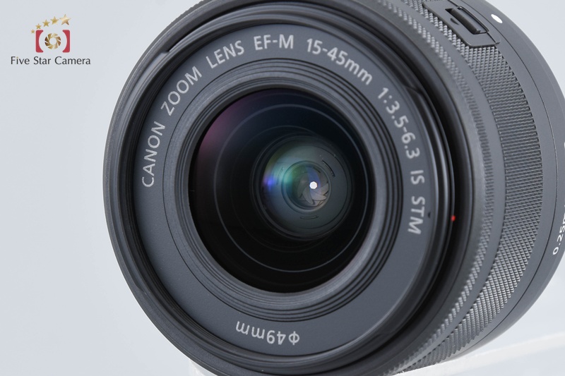 Canon】　#Canon #EOS Kiss M2 Canon EOS Kiss M2 Black 24.1 MP EF-M 15-45 IS STM Lens