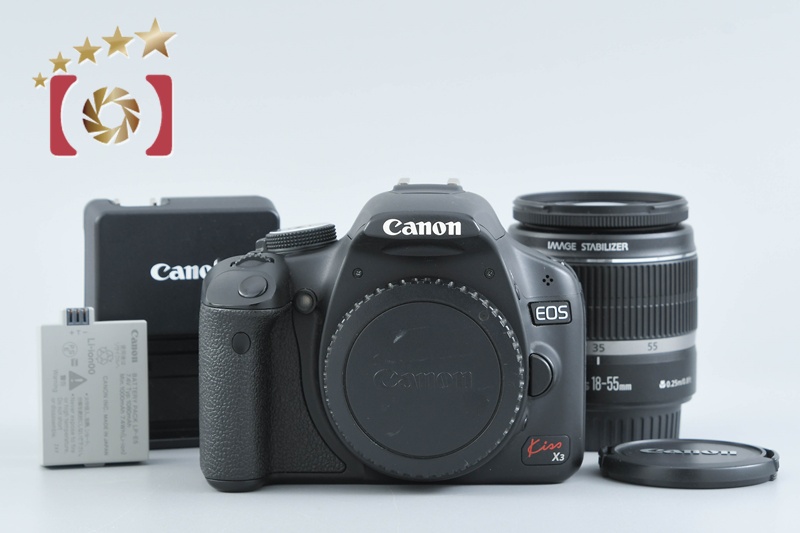 Canon EOS Kiss X3 / Rebel T1i / 500D 15.1 MP DSLR Camera EF