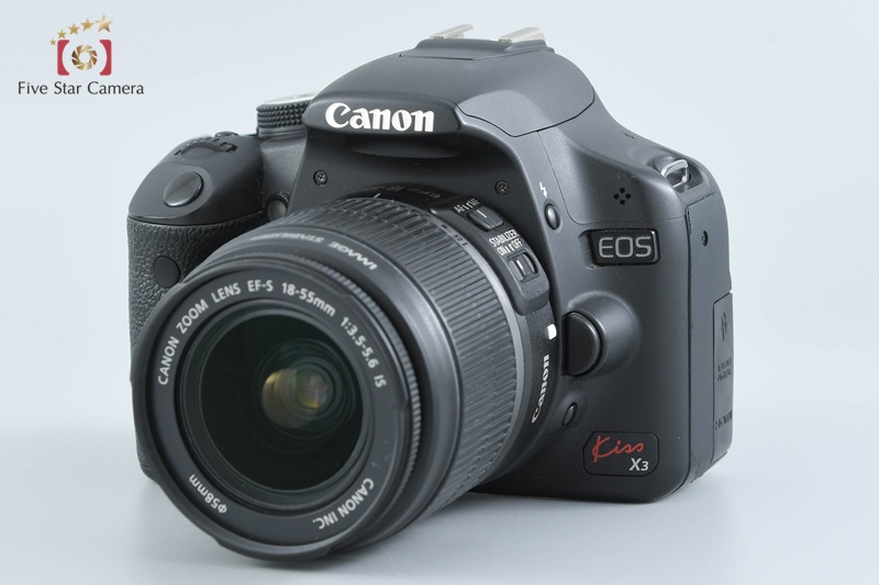 CANON EOS Kiss X3 EF-S 18-55mm 1:3.5-5.6 IS 55-250mm 1:4-