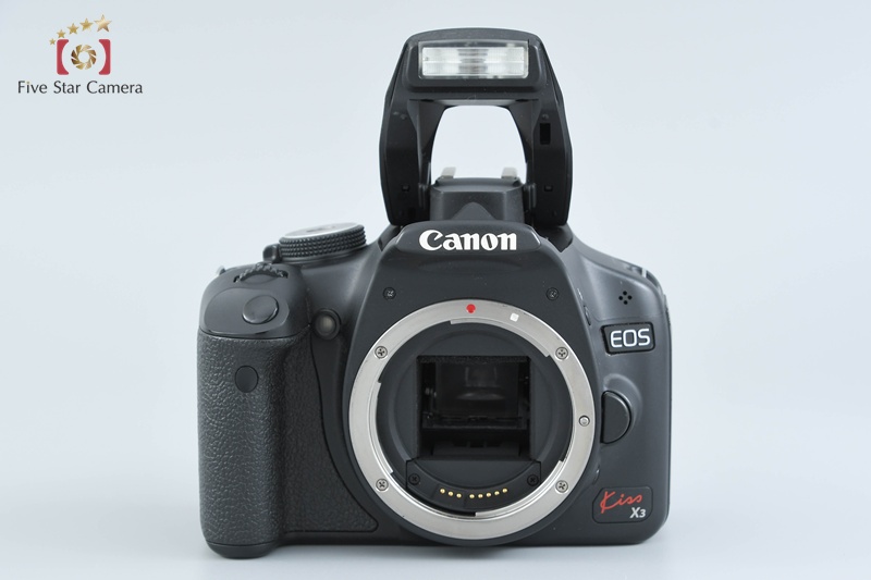 【S2302】 Canon EOS KISS X3 EF-S 18-55 Canon EOS Kiss X3 / Rebel T1i / 500D 15.1 MP DSLR Camera EF