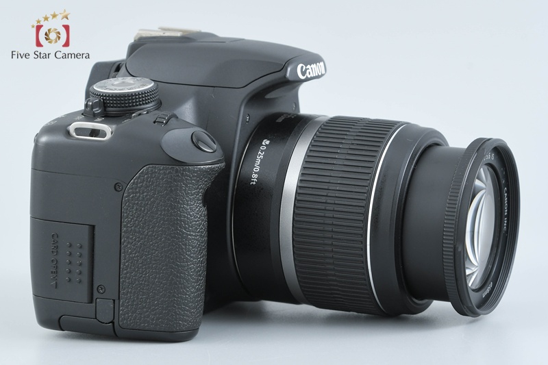 【S2302】 Canon EOS KISS X3 EF-S 18-55 Canon EOS Kiss X3 DSLR Camera w/ EF-S 18-55mm IS Lens Kit