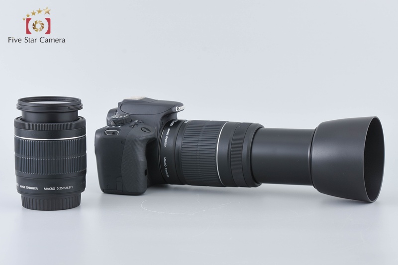 Canon EOS Kiss X7 / Rebel SL1 / 100D 18.0 MP DSLR EF-S 18-55 55