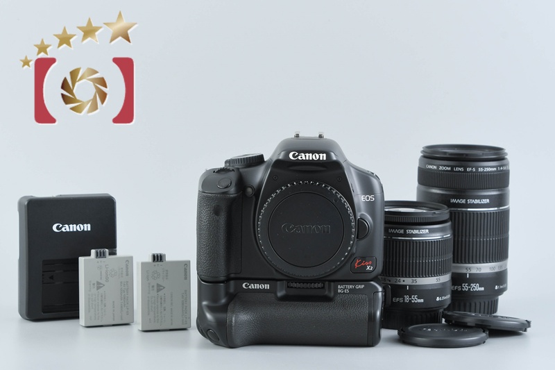 Canon キヤノン EOS Kiss X2 F バッテリーグリップ BG-E5 【公式通販】