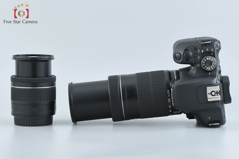 Canon EOS Kiss X9i / Rebel T7i / 800D 24.2 MP DSLR 18-55 55