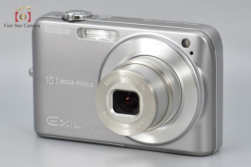 Casio EXILIM EX-Z1080 Silver 10.1 MP Digital Camera [Very