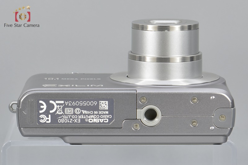 Casio EXILIM EX-Z1080 Silver 10.1 MP Digital Camera [Very