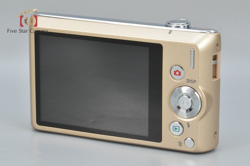 CASIO　EXILIM　EX-ZS190 CASIO EXILIM EX-ZS190 Gold 16.1MP Digital Camera W/Box [Never Used