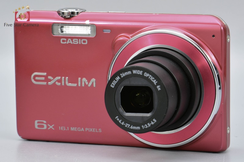 CASIO EXILIM EX-ZS26ピンク コンパクトデジタルカメラ CASIO EXILIM EX-ZS26 Pink 16.1 MP Digital Camera w/ Box [Very Good