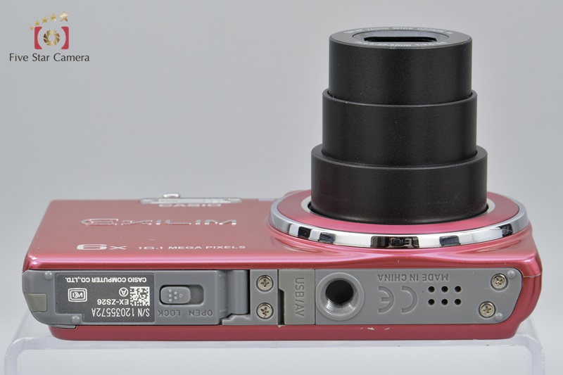 CASIO EXILIM ピンク CASIO EXILIM EX-ZS26 Pink 16.1 MP Digital Camera w/ Box [Very Good