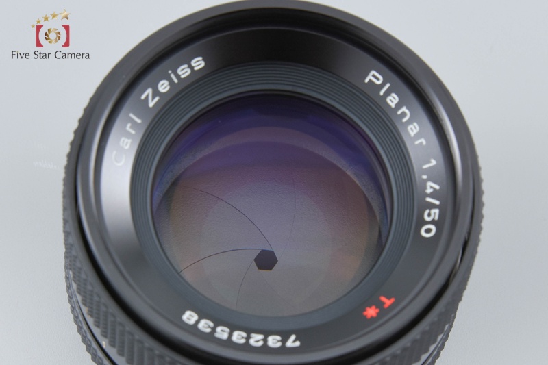 【良品】CONTAX Planar Carl Zeiss 1.4/50 MMJ CONTAX Carl Zeiss Planar 50mm f/1.4 T* MMJ [Near Mint] | eBay