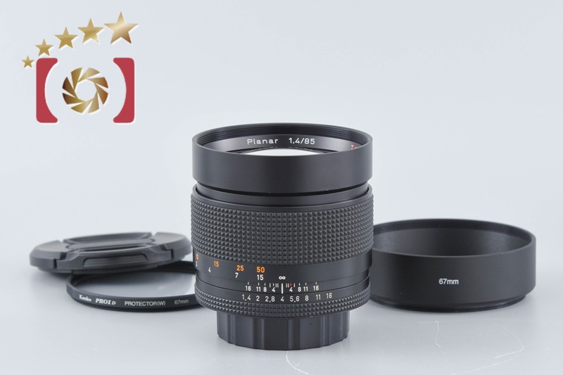 CONTAX Carl Zeiss Planar 85ｍｍ F1.4 AEG CONTAX Carl Zeiss Planar 85mm f/1.4 T* AEG [Excellent] | eBay