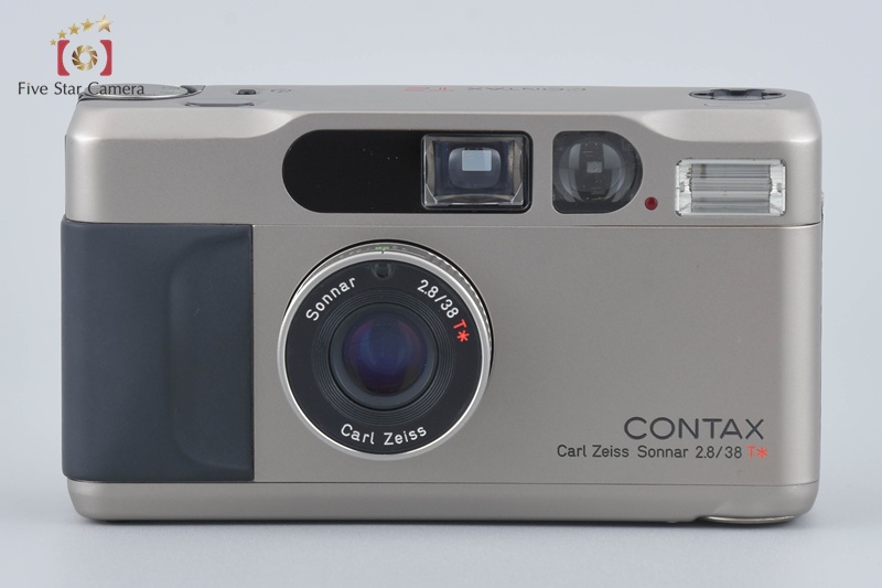 CONTAX T2 35mm Point & Shoot Film Camera w/ Data Back [Very Good CONTAX T2 35mm Point & Shoot Film Camera w/ Data Back [Very Good