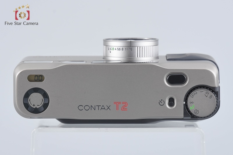 CONTAX T2 完動品 CONTAX T2 35mm Point & Shoot Film Camera w/ Data Back [Very Good