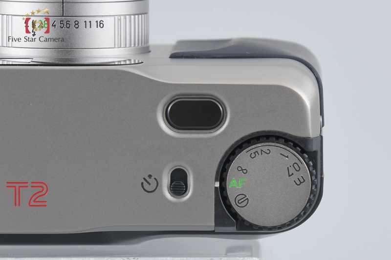 CONTAX T2 35mm Point & Shoot Film Camera w/ Data Back [Very Good