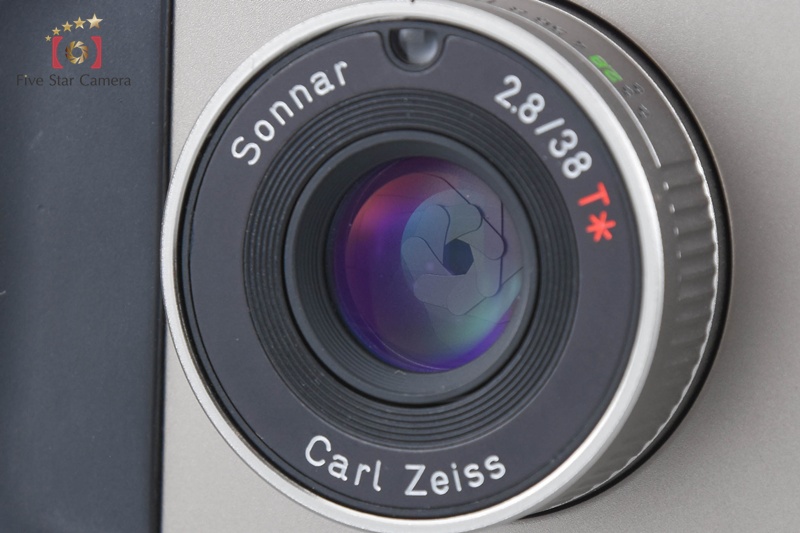 CONTAX T2 35mm Point & Shoot Film Camera w/ Data Back [Very Good