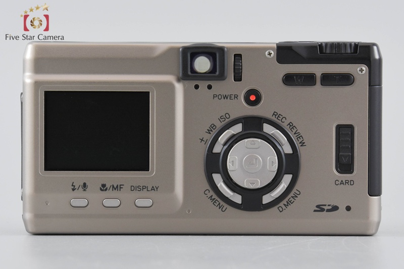 CONTAX TVS DIGITAL Titanium 5.0 MP Digital Camera w/ Box [Very