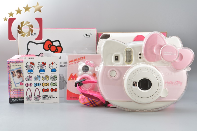 FUJIFILM Instax Mini HELLO KITTY Instant Film Camera /w Box [Near