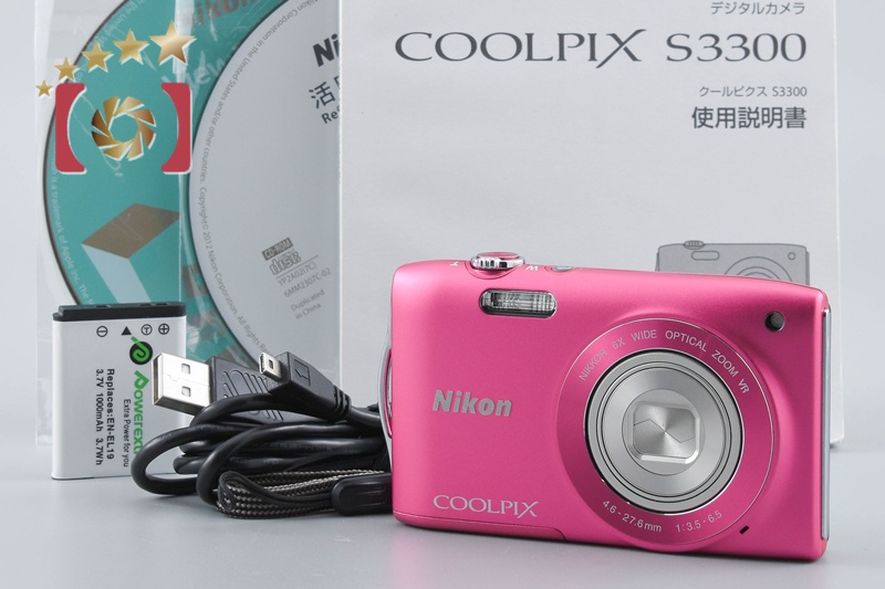 BC0603311 Nikon COOLPIX S3300 ニコン クールピクス ピンク