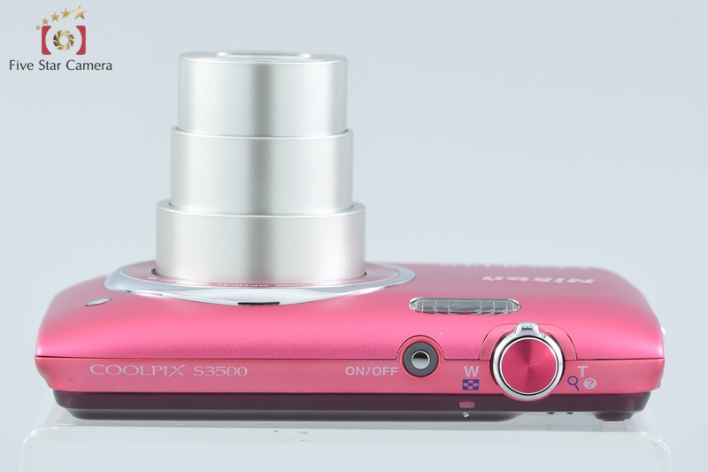 最高美品】Nikon COOLPIX S3500 ピンク Nikon COOLPIX S3500 PK