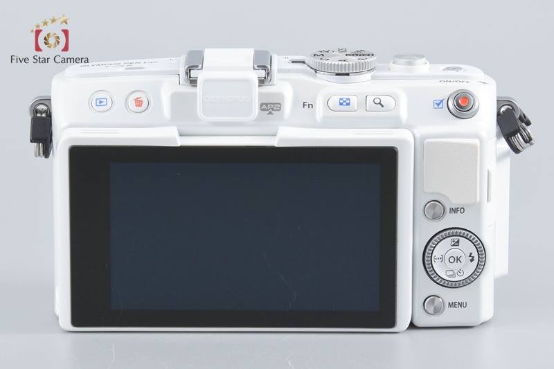 Olympus PEN Lite E-PL6 White 16.1 MP 14-42 40-150 Lenses | eBay