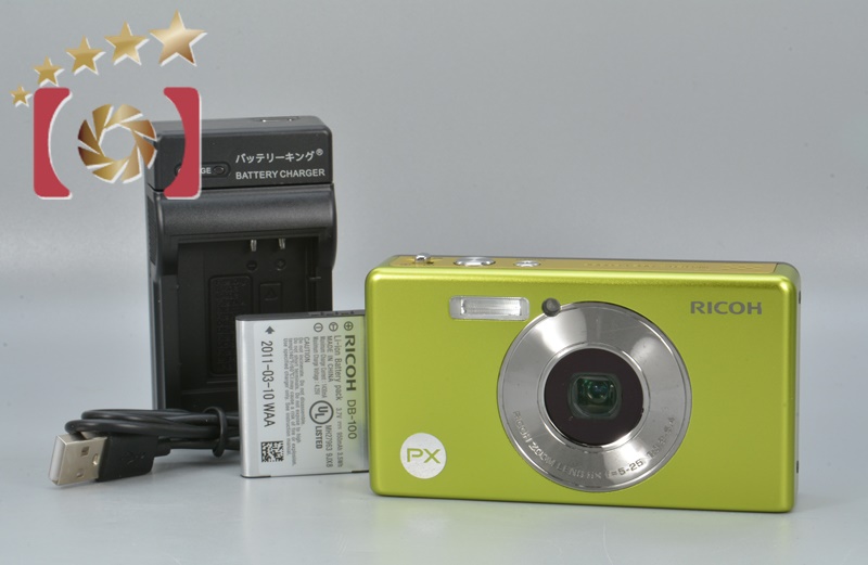 RICOH PX LIME GREEN RICOH リコー PX デジタルカメラ グリーン ✨防水